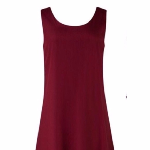 Christmas candy cane bow dress with Chevron Bow burgundy - Picture 4 of 4